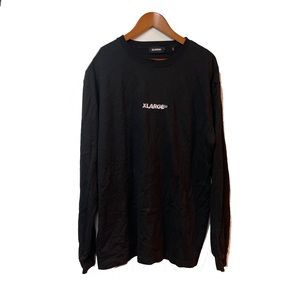 X-Large Brand Black Long Sleeve T Shirt Sz XL